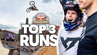 Urban Slopestyle Madness!  TOP 3 Runs from Red...