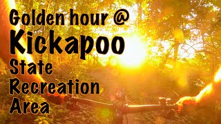 Chasing Golden Hour at Kickapoo State Park,...