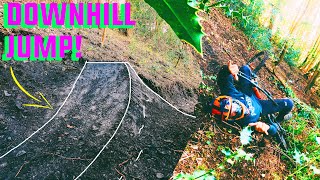 BUILDING AND RIDING THIS SICK JUMP ON THE...