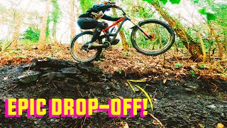 BUILDING AND RIDING THIS  SICK NEW DROP ON THE...