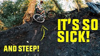 BUILDING AND RIDING MASSIVE NEW BERM! -...
