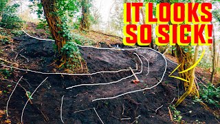 LOCKDOWN TRAIL BUILD - NEW BERM LINE PROGRESS