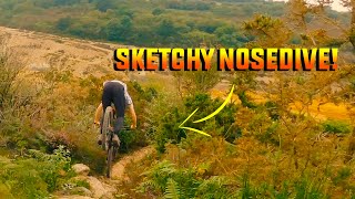 SKETCHY NEAR MISSES AND EPIC DOWNHILL TRAIL...