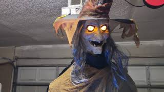 Lowe's Halloween 2022 - 7 foot Witch Haunted...