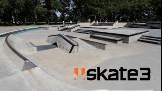 SKATE3 skatepark in real life!