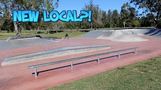 MY NEW LOCAL SKATEPARK!?