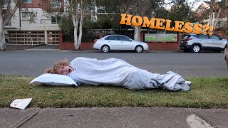 I am officially HOMELESS..