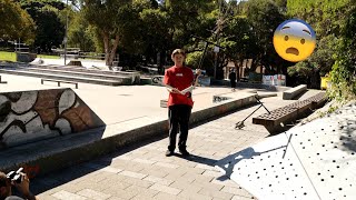 This is how you should leave the skatepark