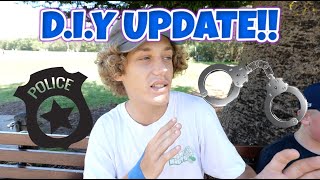 What happened at the D.I.Y ?