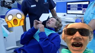 I FINALLY GET MY NEW TEETH !