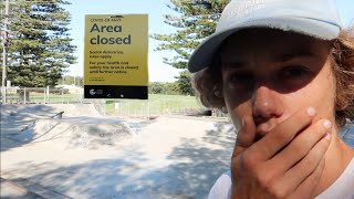 SKATEPARKS ARE NOW CLOSED !