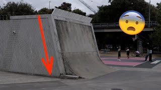 THIS RAMP IS VERY DANGEROUS !