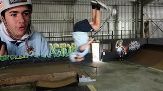 KID LANDED HIS FIRST BACKFLIP!