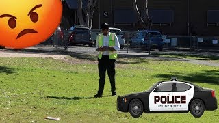 THIS SECURITY GUARD IS SLACKING..