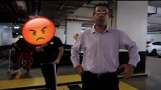 SECURITY GUARD ATTACKS ME !!