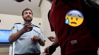 WE ALMOST GOT ARRESTED..