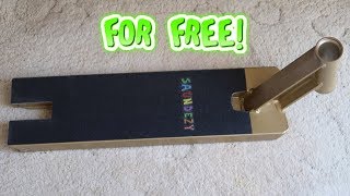 FREE PRO SCOOTER DECK!
