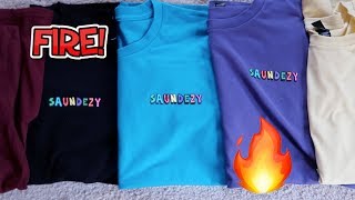 NEW SAUNDEZY T SHIRTS
