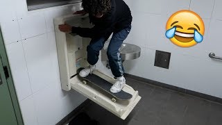 WEIRDEST PLACE EVER SKATED??