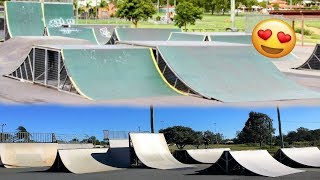 I DREAMED ABOUT RIDING THIS SKATEPARK!!