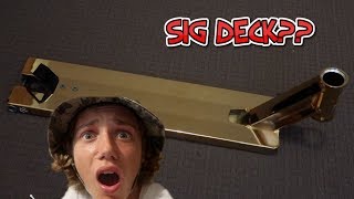 SIGNATURE SAUNDEZY SCOOTER DECK??