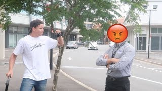THIS GUY HAD ENOUGH OF US..