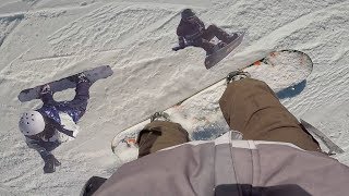 MY FIRST TIME SNOWBOARDING!!
