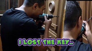 WE GOT LOCKED OUT OF OUR HOUSE…