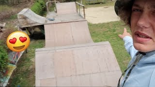 CRAZY BACKYARD SKATEPARK !