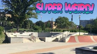 MOST UNUSUAL SKATEPARK EVER!
