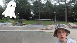 CRAZY SKATE PARK IN A GHOST TOWN !