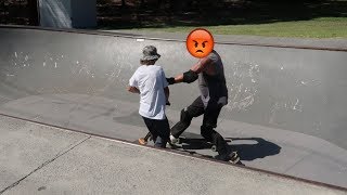 ANGRY SKATER TRIES TO FIGHT ME