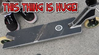 WORLDS WIDEST SCOOTER DECK?
