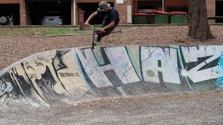 INSANE QUARTER PIPE IN THE STREETS !?!