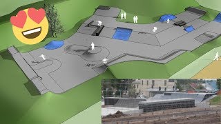 CRAZY NEW UNFINNISHED SKATEPARK!?!