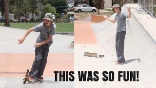 RIDING A SCOOTER WITH NO BARS?!?