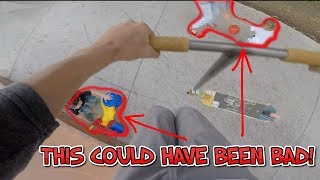 THEY COULD HAVE GOT SERIOUSLY HURT…
