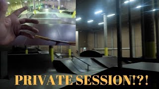 WORKING AT AN INDOOR SKATEPARK?!