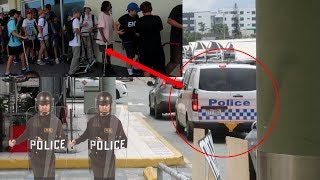 POLICE TRY TO STOP MEET N GREET?!