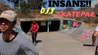 THE BEST D.I.Y SKATEPARK EVER!?!