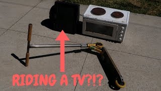 GRINDING ON A TELEVISION!?!