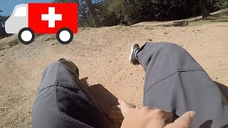 I STACKED RIDING DIRT JUMPS *CRASH*