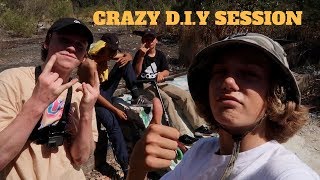 D.I.Y SKATEPARK FT JACK DAUTH!