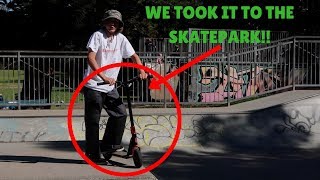 I GOT A DIRT SCOOTER!!