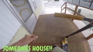 SCOOTER RIDING ON PEOPLES PROPERTY!?!