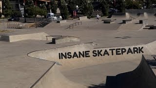 RIDING AN INSANE SKATEPARK!?!