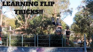 LEARNING FLIP HEEL WHIPS?!?