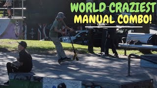 WORLDS CRAZIEST MANUAL COMBO?!