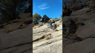 Mountain Bike Climbing ⚠️ #shorts #mtb...