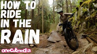 How to Ride your E-MTB in the RAIN     onecutmedia